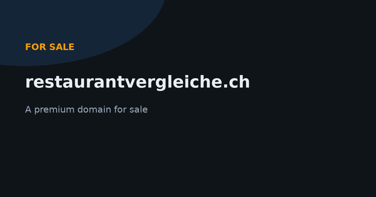restaurantvergleiche.ch